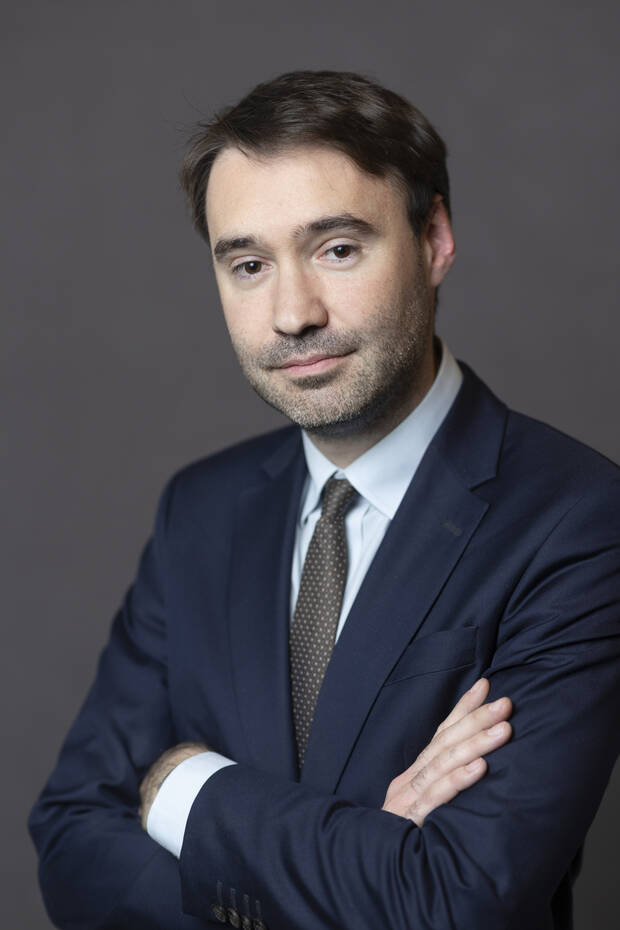 Photo portrait de Baptiste Orlandini, directeur de Choose Paris Region