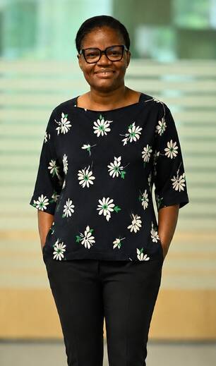 Portrait de Jeanne Wora, fondatrice de Wilson Plateforme