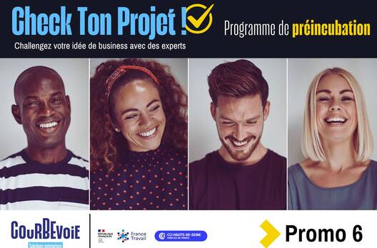 Photo de Check ton projet : lancement de la 6ème édition