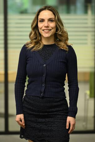 Portrait de Federica Ladu, fondatrice de Infinito Collants